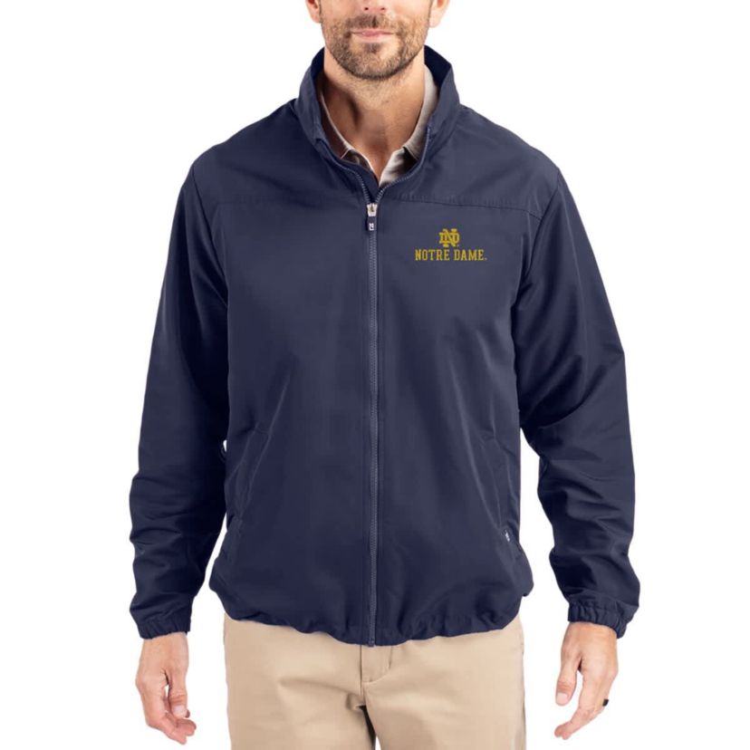NCAA Notre Dame Fighting Irish Charter Eco Recycled Full-Zip Jacket
