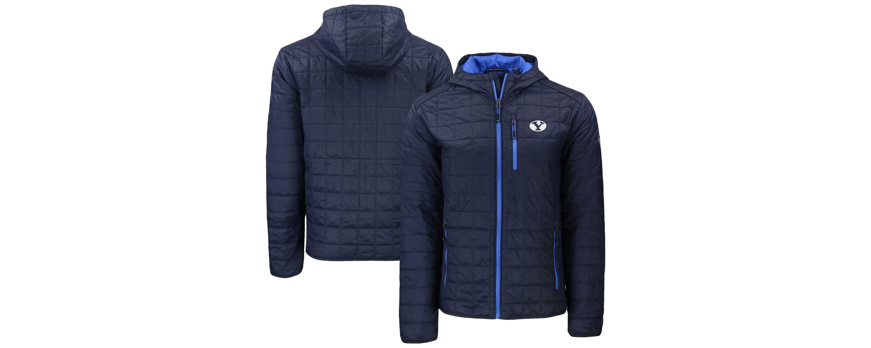 NCAA BYU Cougars Rainier Eco PrimaLoft Hooded Full-Zip Jacket