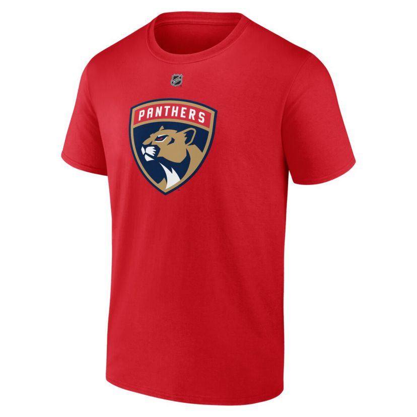 NHL Fanatics Seth Jones Florida Panthers Authentic Stack Name & Number T-Shirt