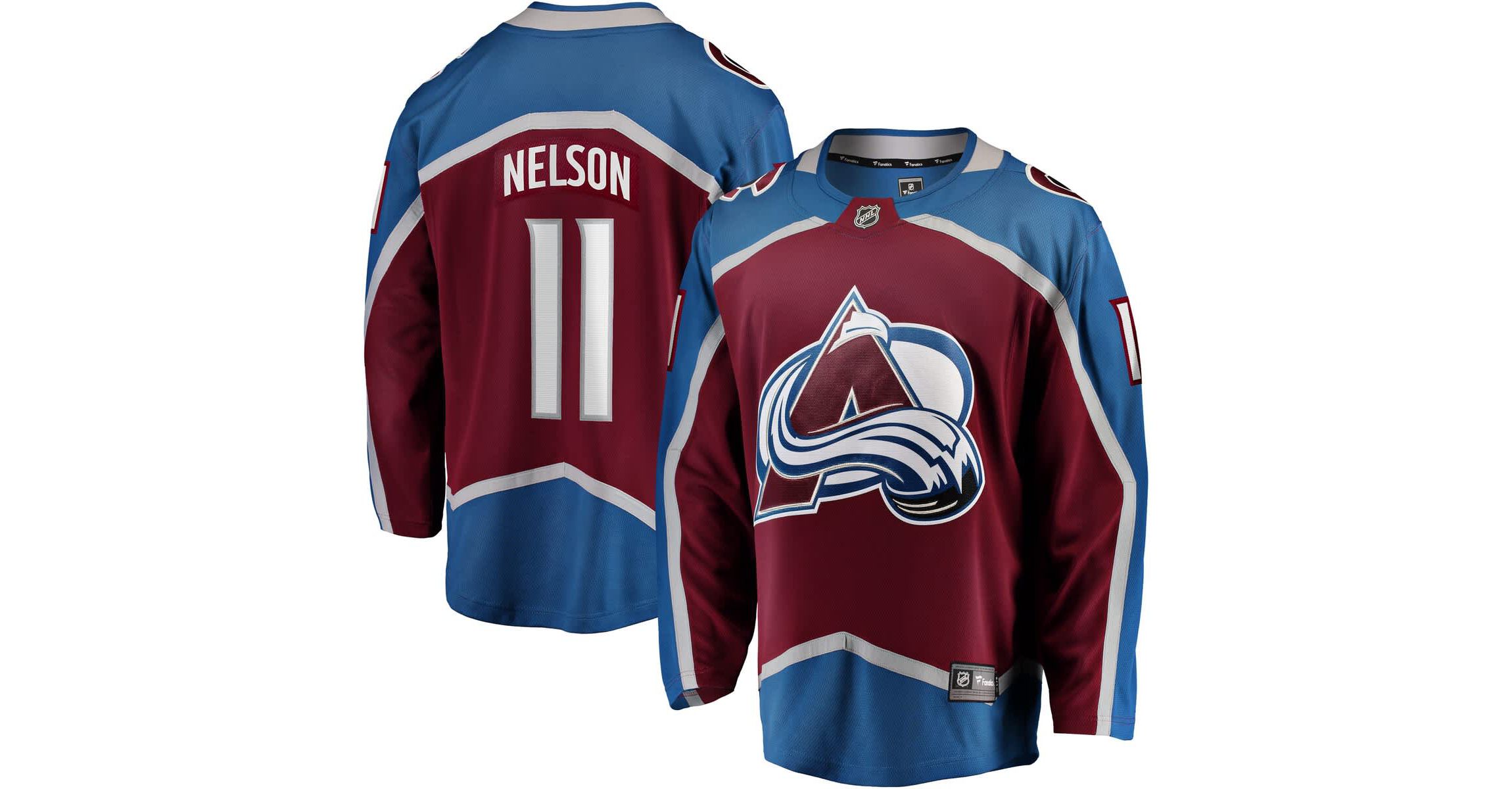 NHL Fanatics Brock Nelson Colorado Avalanche Home Breakaway Jersey