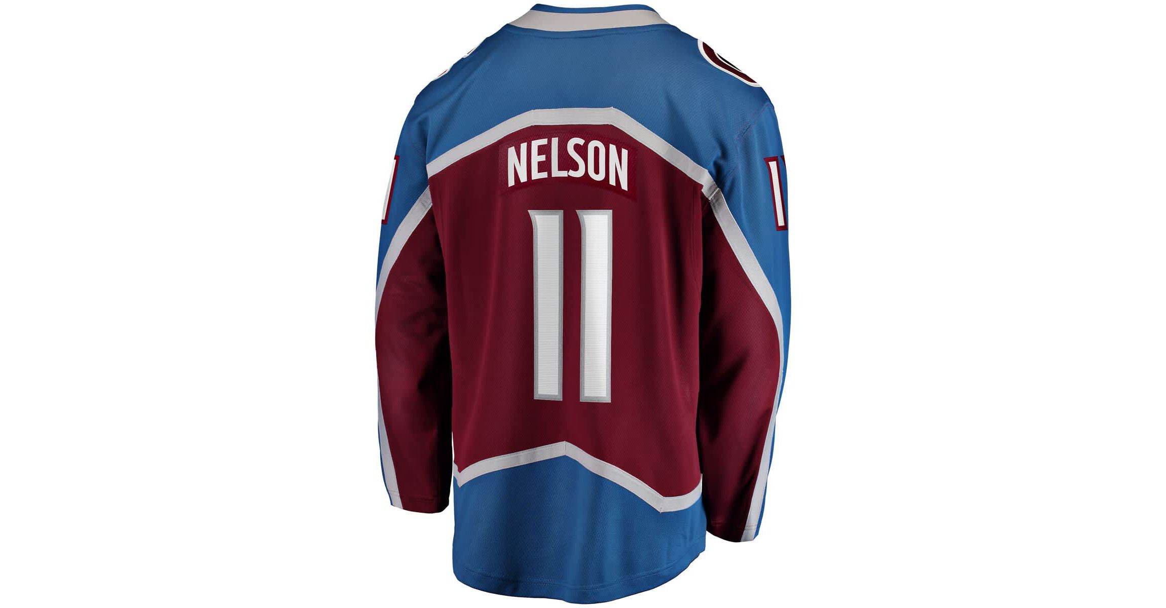 NHL Fanatics Brock Nelson Colorado Avalanche Home Breakaway Jersey