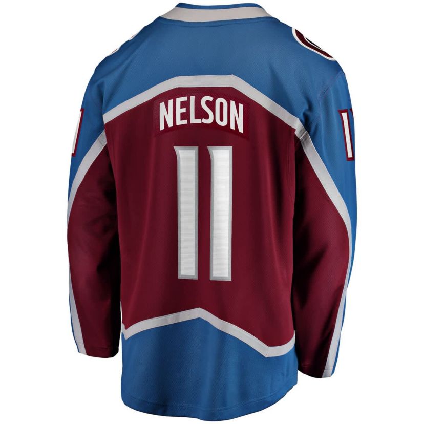NHL Fanatics Brock Nelson Colorado Avalanche Home Breakaway Jersey