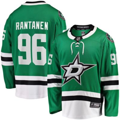 Men's NHL Fanatics Mikko Rantanen Kelly Dallas Stars Home Breakaway Jersey, Green, Medium