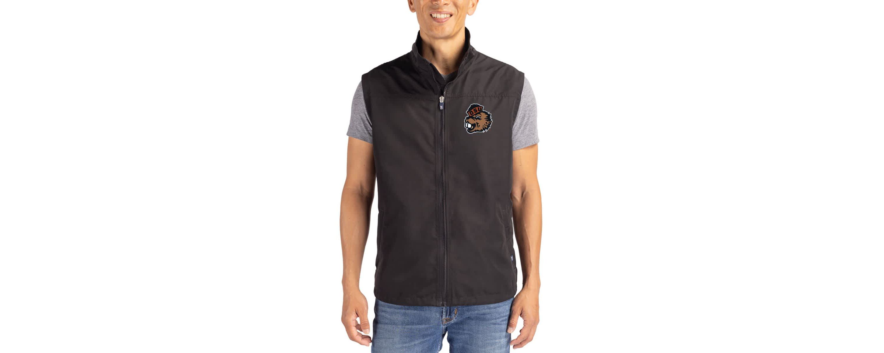 NCAA Oregon State Beavers Charter Eco Recycled Full-Zip Vest