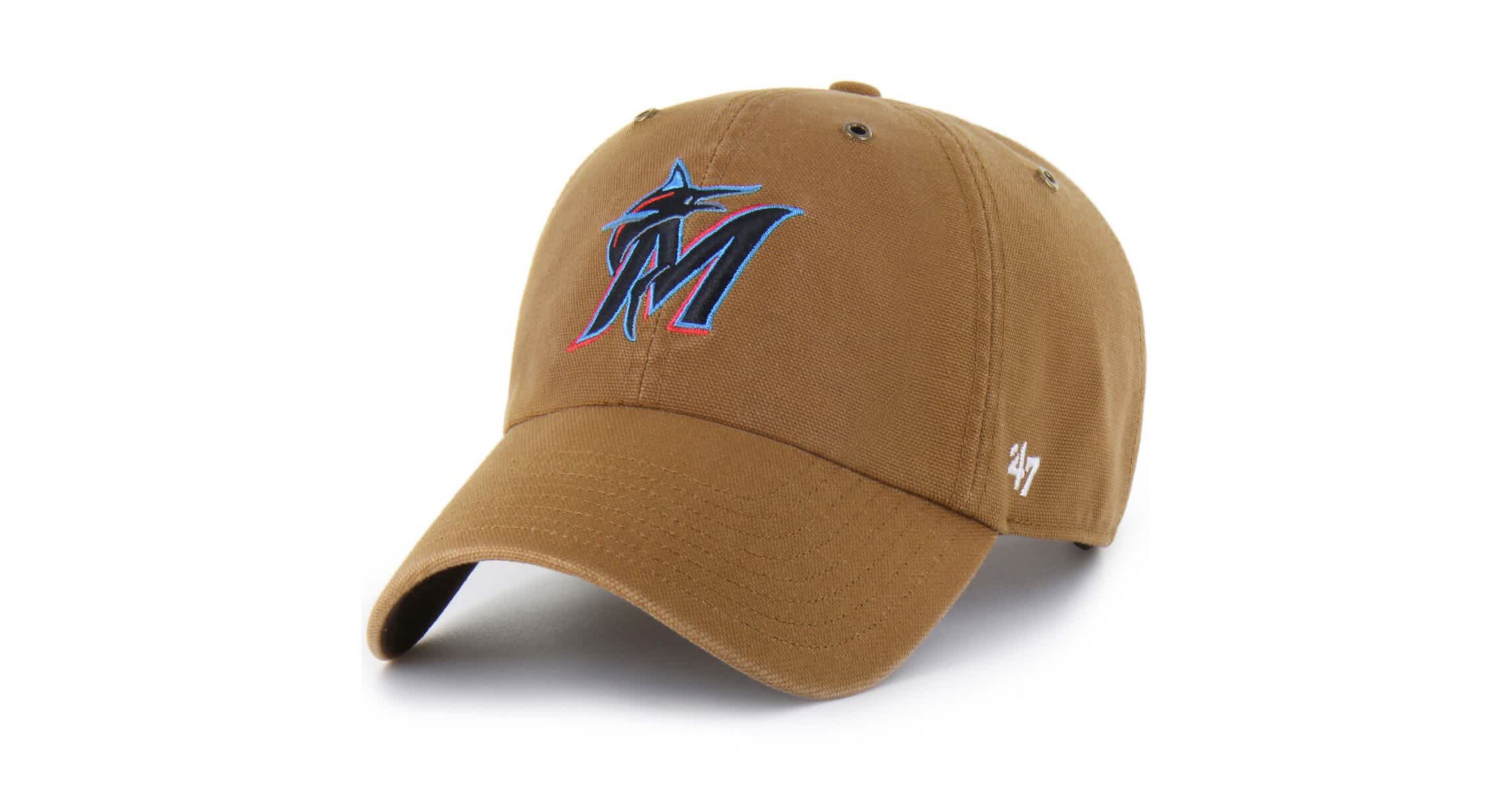 MLB Carhartt x Miami Marlins Clean Up Adjustable Hat