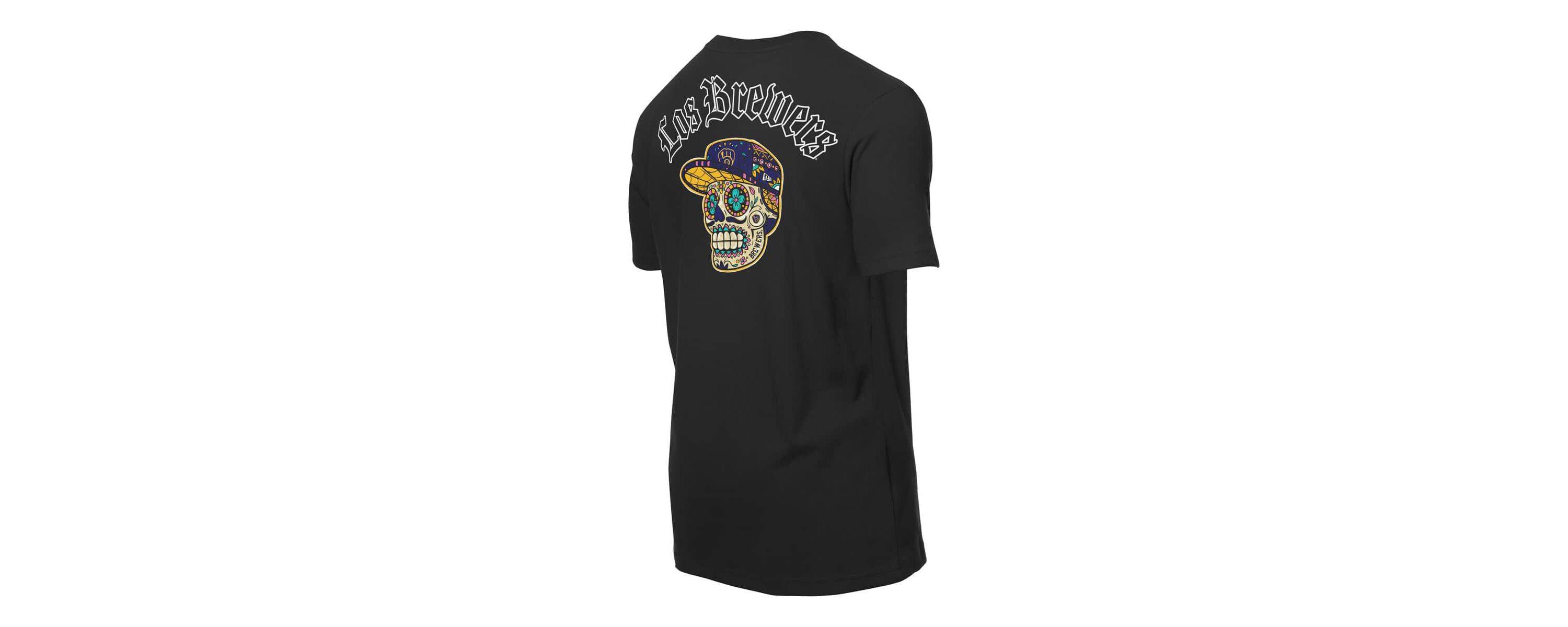 MLB Milwaukee Brewers Sugar Skulls T-Shirt