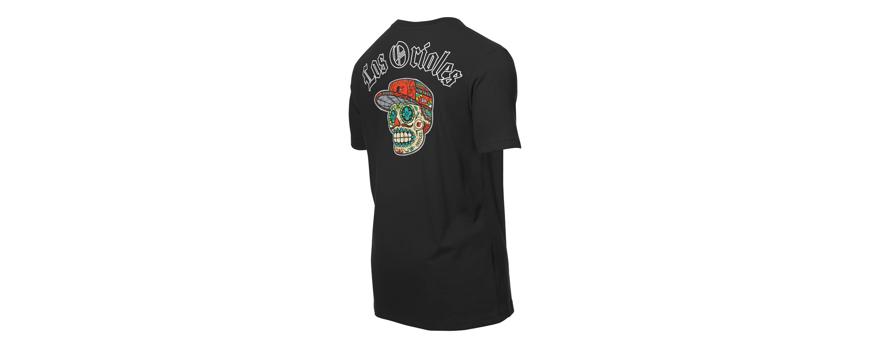MLB Baltimore Orioles Sugar Skulls T-Shirt