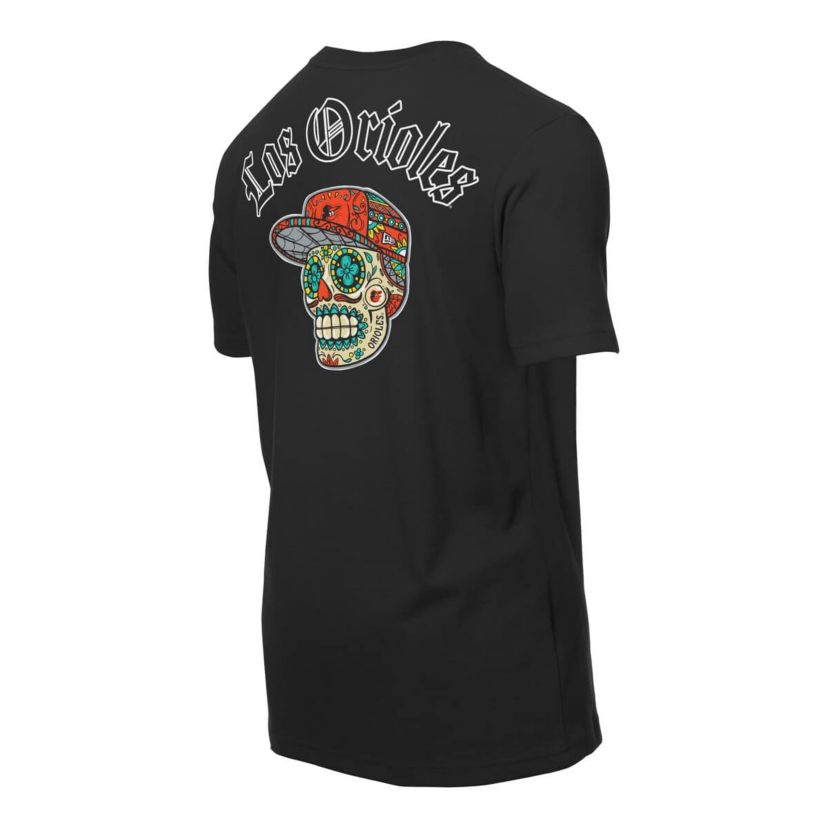 MLB Baltimore Orioles Sugar Skulls T-Shirt