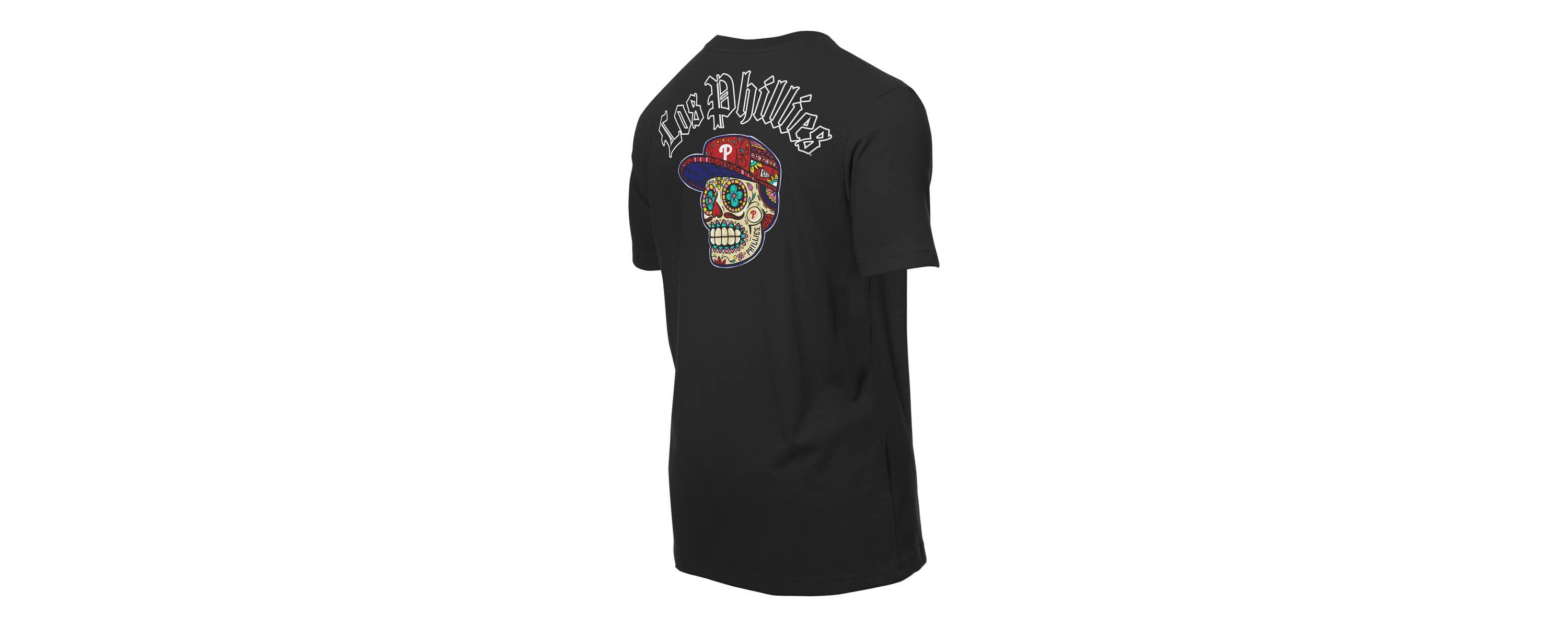 MLB Philadelphia Phillies Sugar Skulls T-Shirt