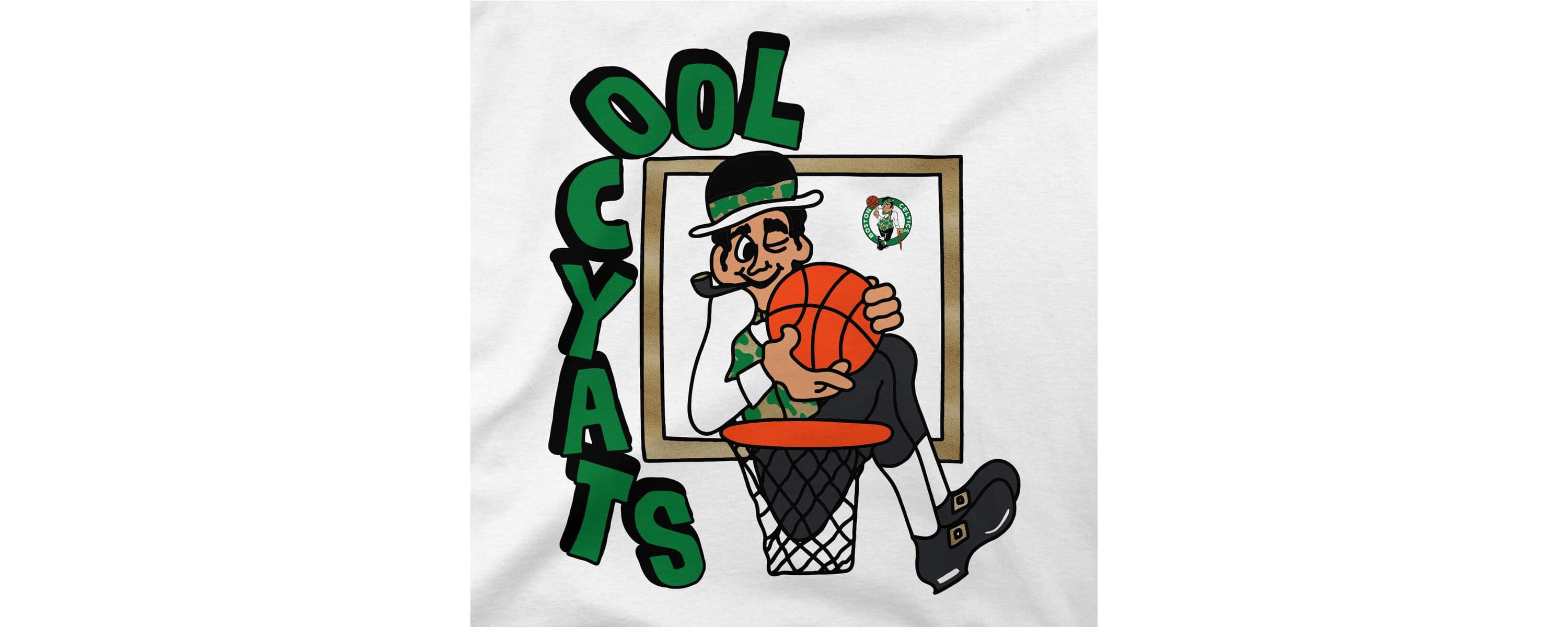 NBA Boston Celtics NBA x Staycool Mascot Oversized T-Shirt