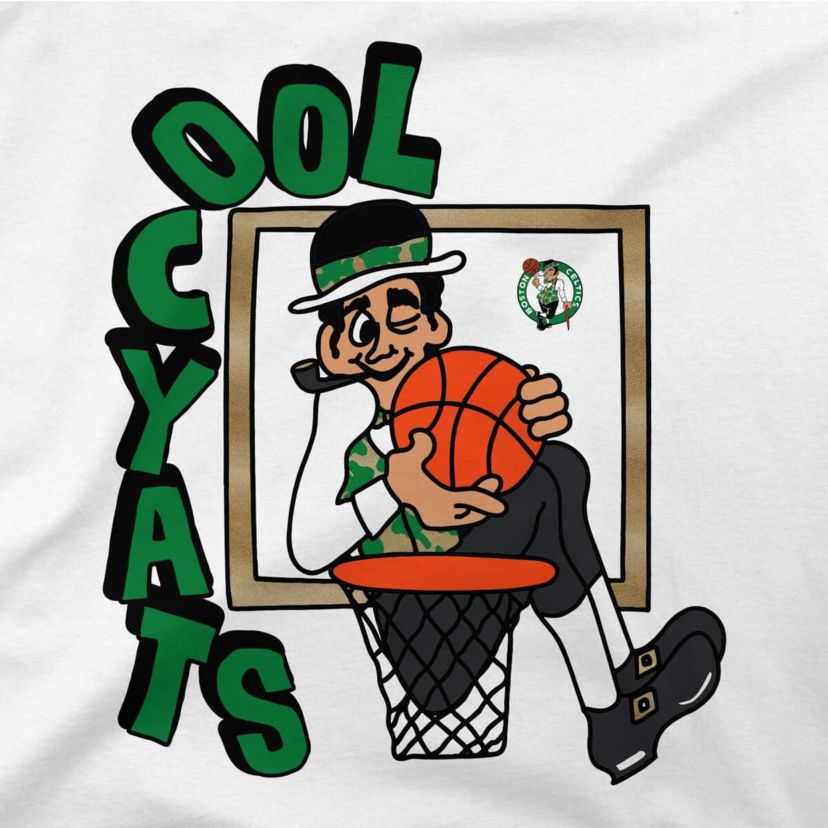 NBA Boston Celtics NBA x Staycool Mascot Oversized T-Shirt