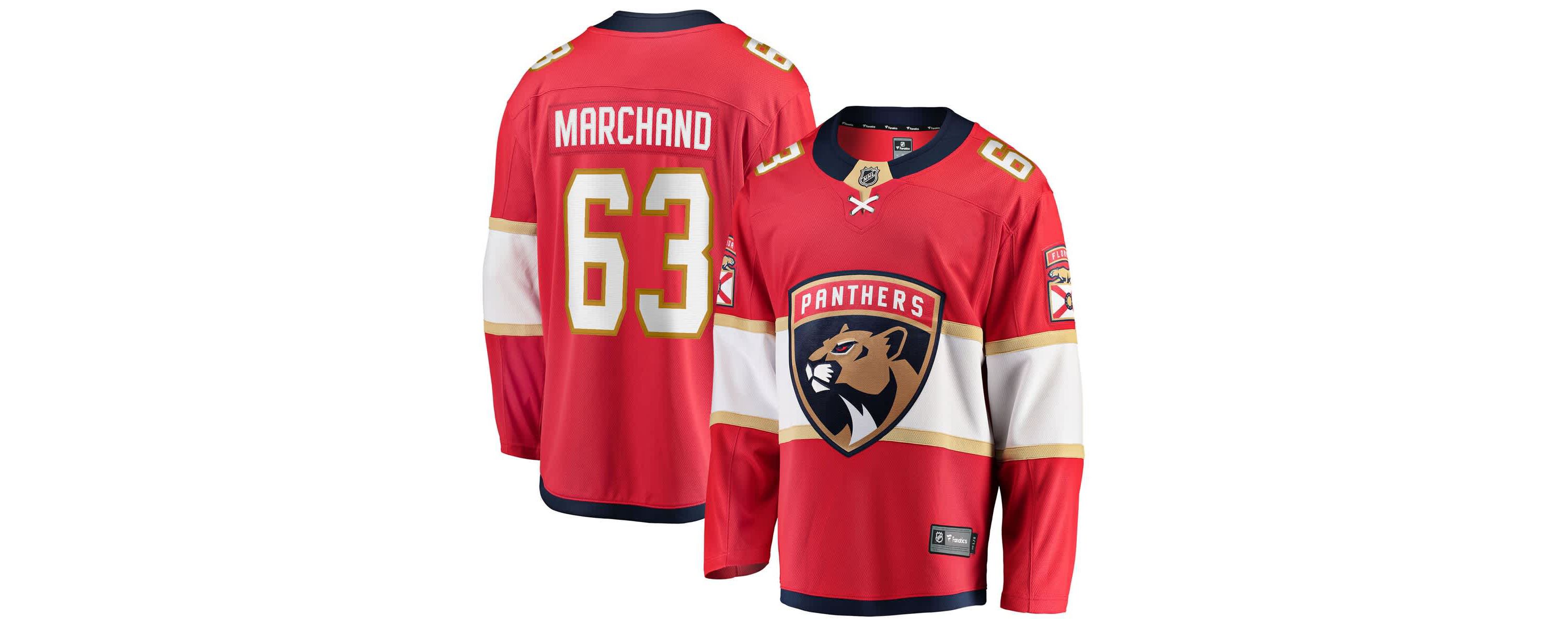 NHL Fanatics Brad Marchand Florida Panthers Home Breakaway Jersey
