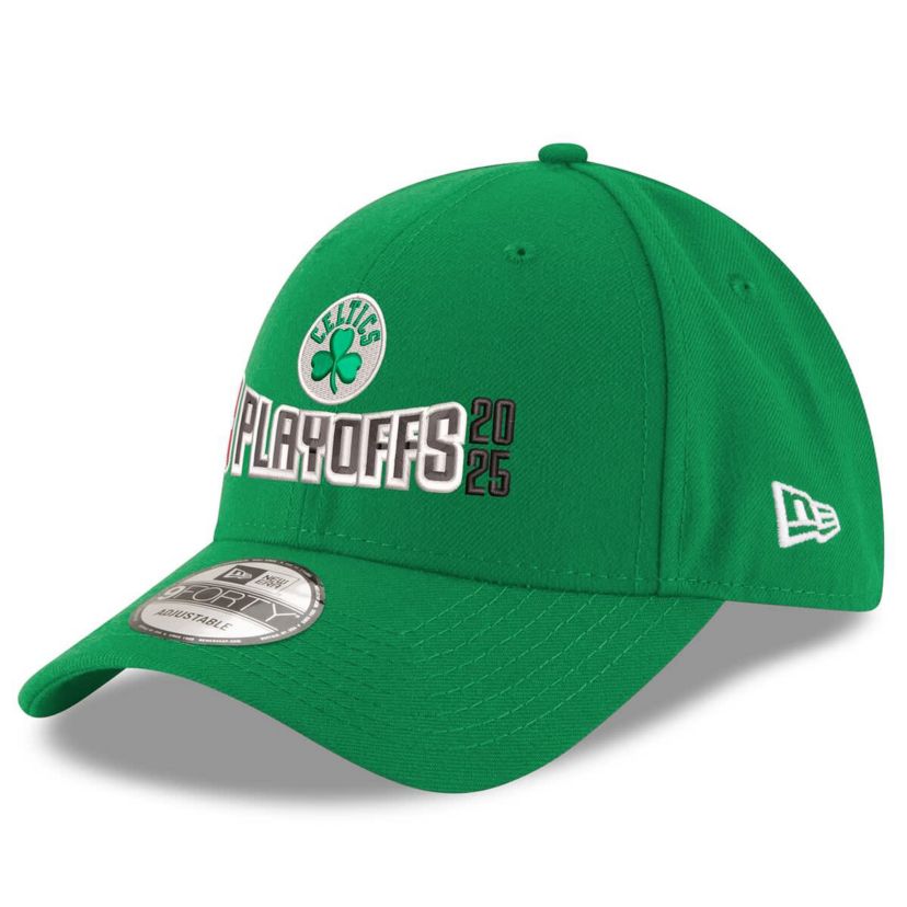 NBA Kelly Boston Celtics 2025 NBA Playoffs 9FORTY Adjustable Hat