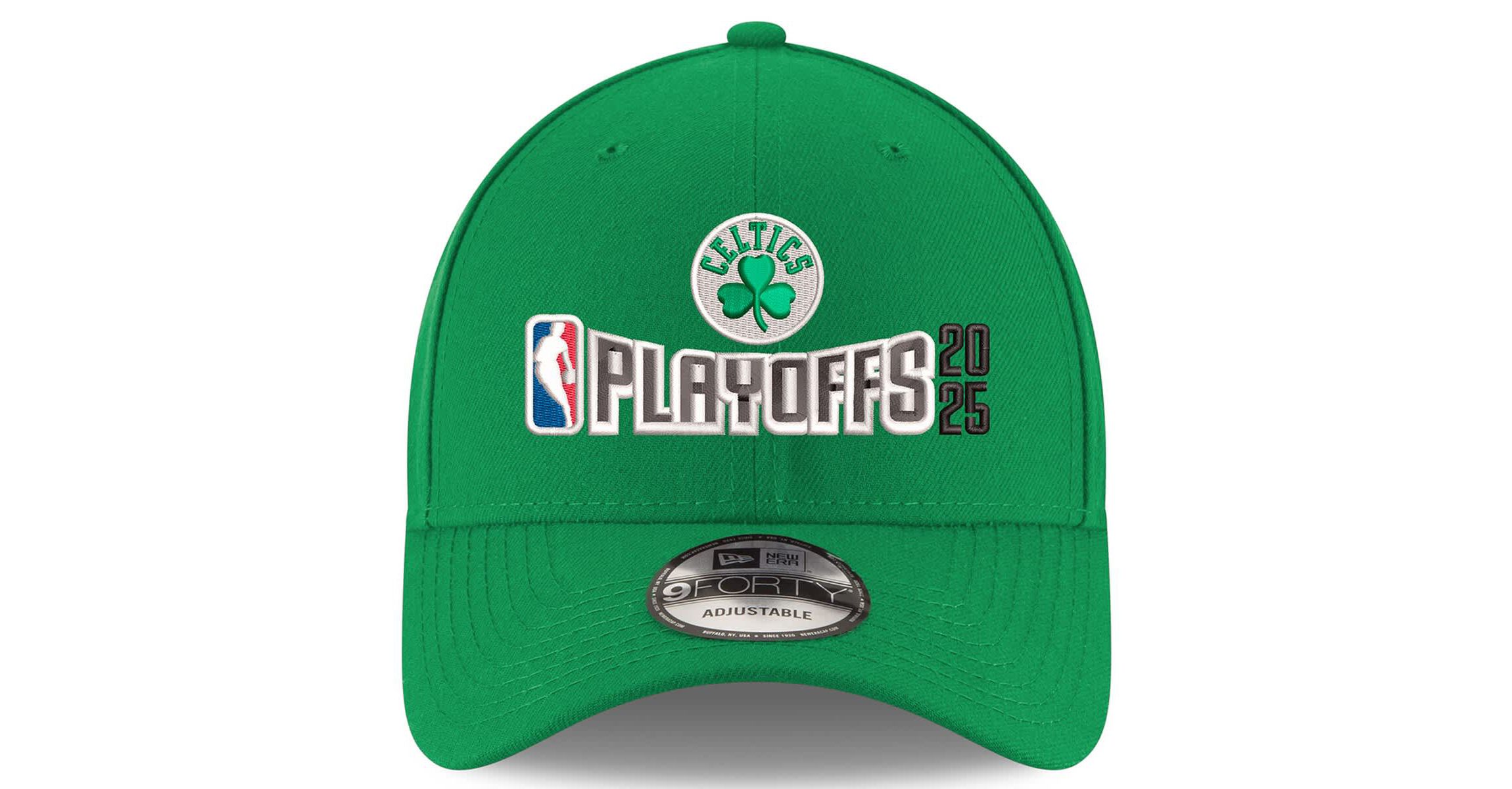 NBA Kelly Boston Celtics 2025 NBA Playoffs 9FORTY Adjustable Hat