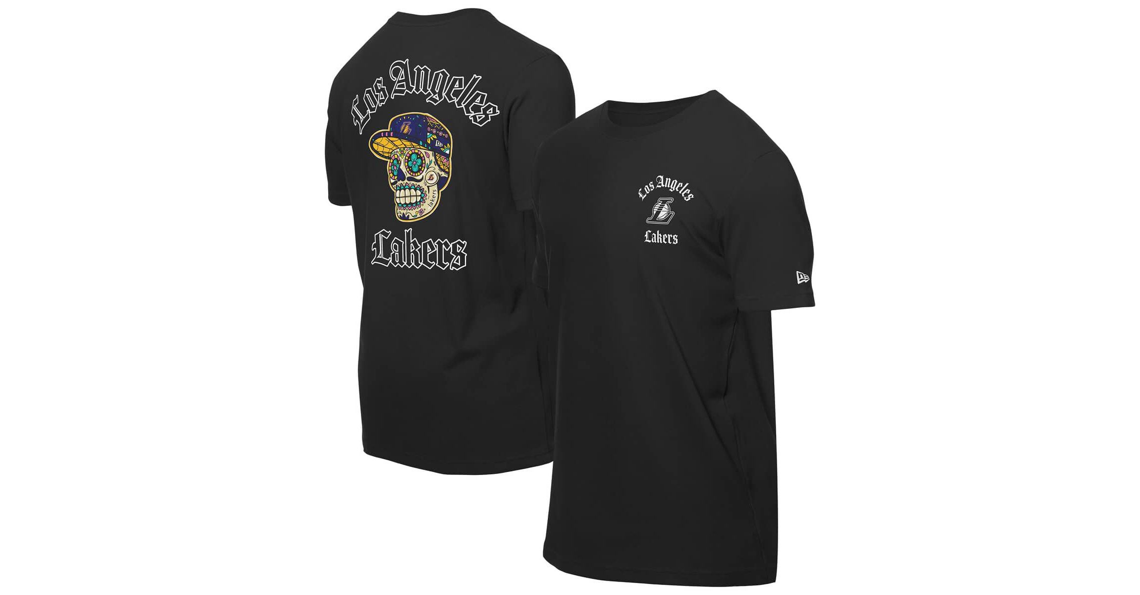 NBA Los Angeles Lakers Sugar Skulls T-Shirt
