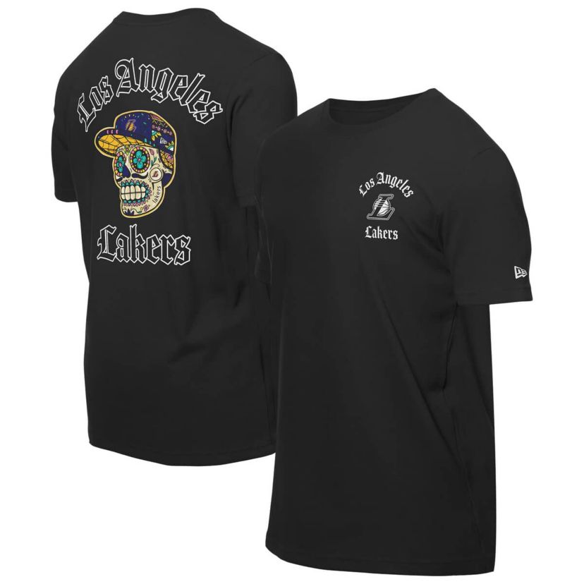 NBA Los Angeles Lakers Sugar Skulls T-Shirt