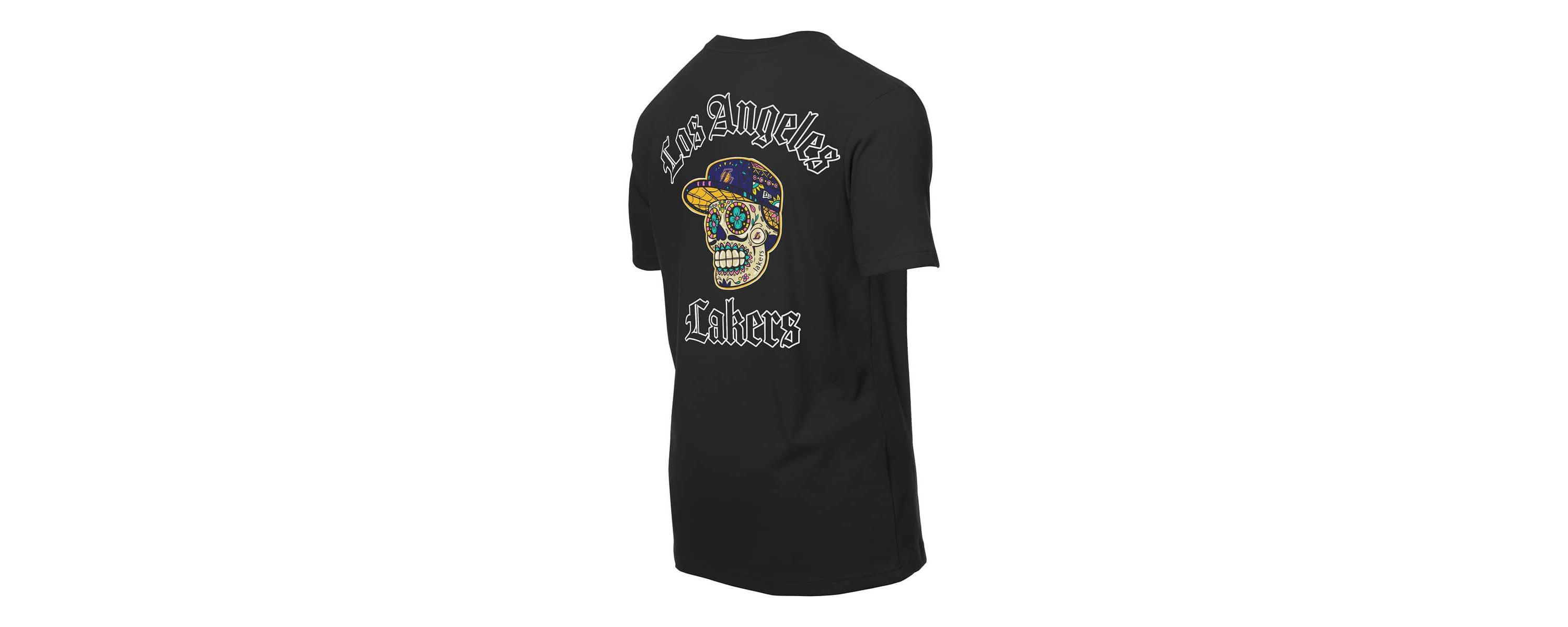 NBA Los Angeles Lakers Sugar Skulls T-Shirt