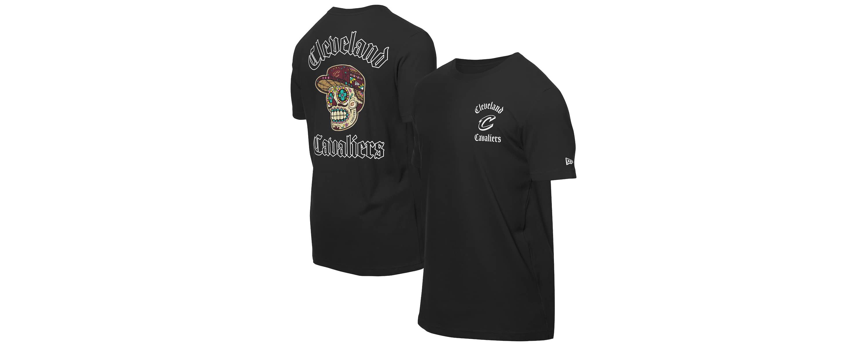 NBA Cleveland Cavaliers Sugar Skulls T-Shirt
