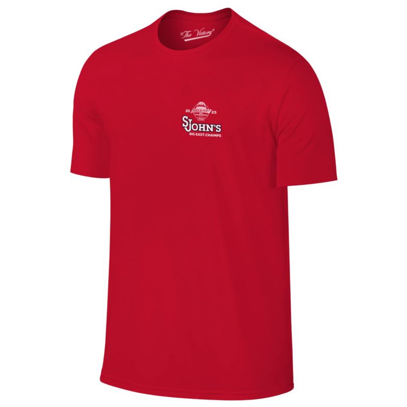 St. Johns Red Storm NCAA St. Johns Storm 2025 Big East Basketball Conference Tournament s T-Shirt