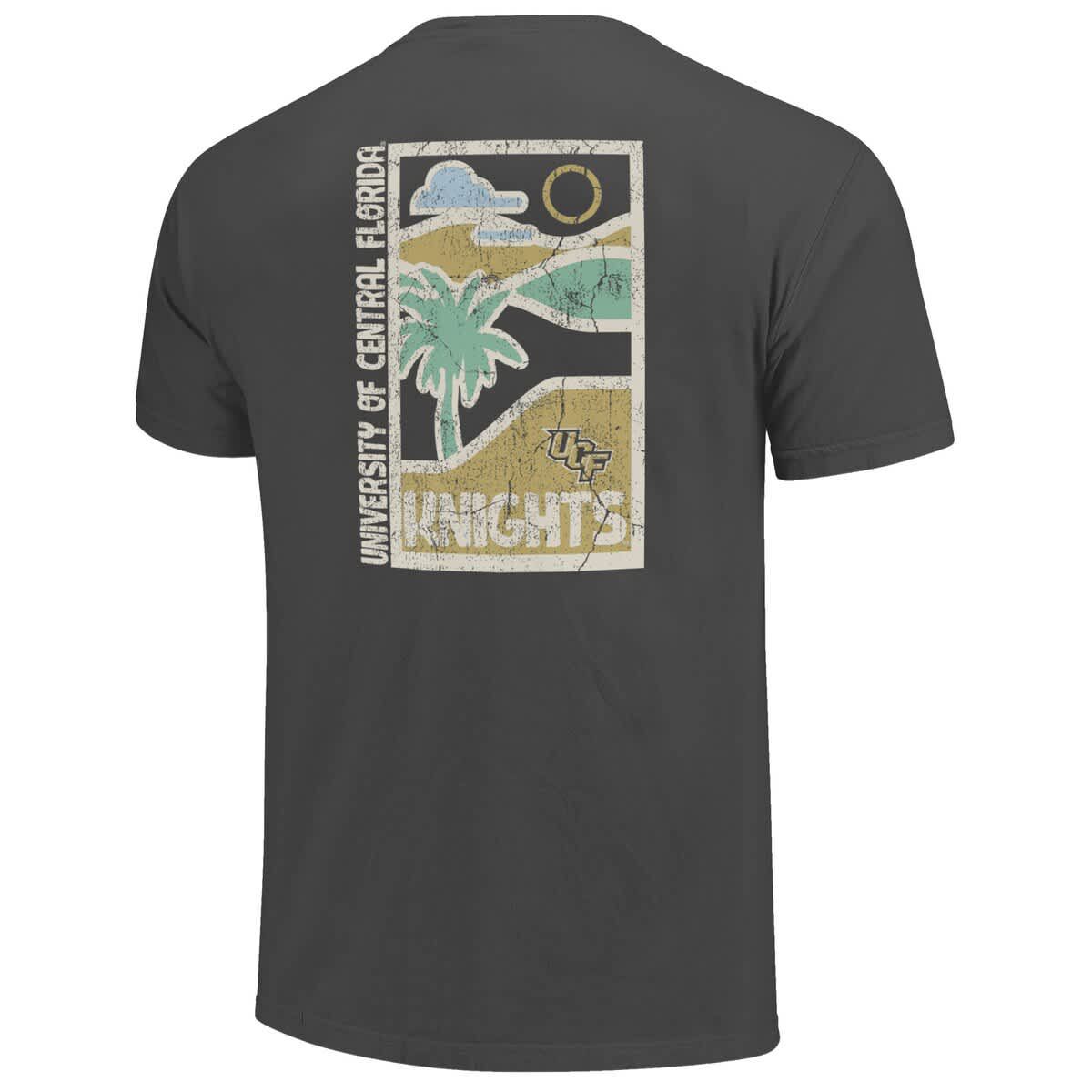NCAA UCF Knights Minimal Vista Distressed Graphics T-Shirt
