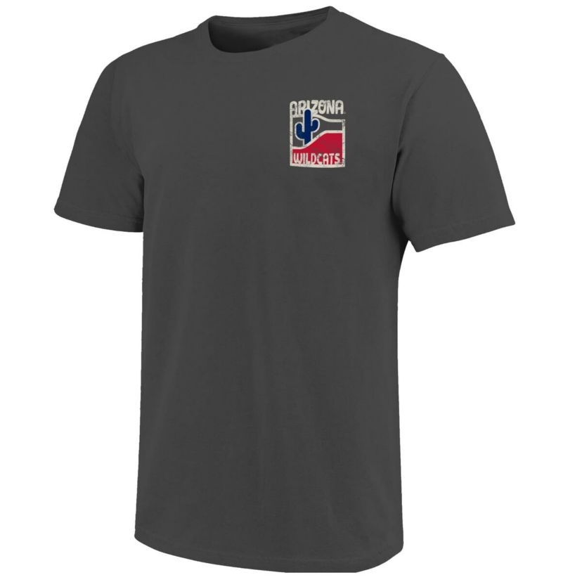 NCAA Arizona Wildcats Minimal Vista Distressed Graphics T-Shirt