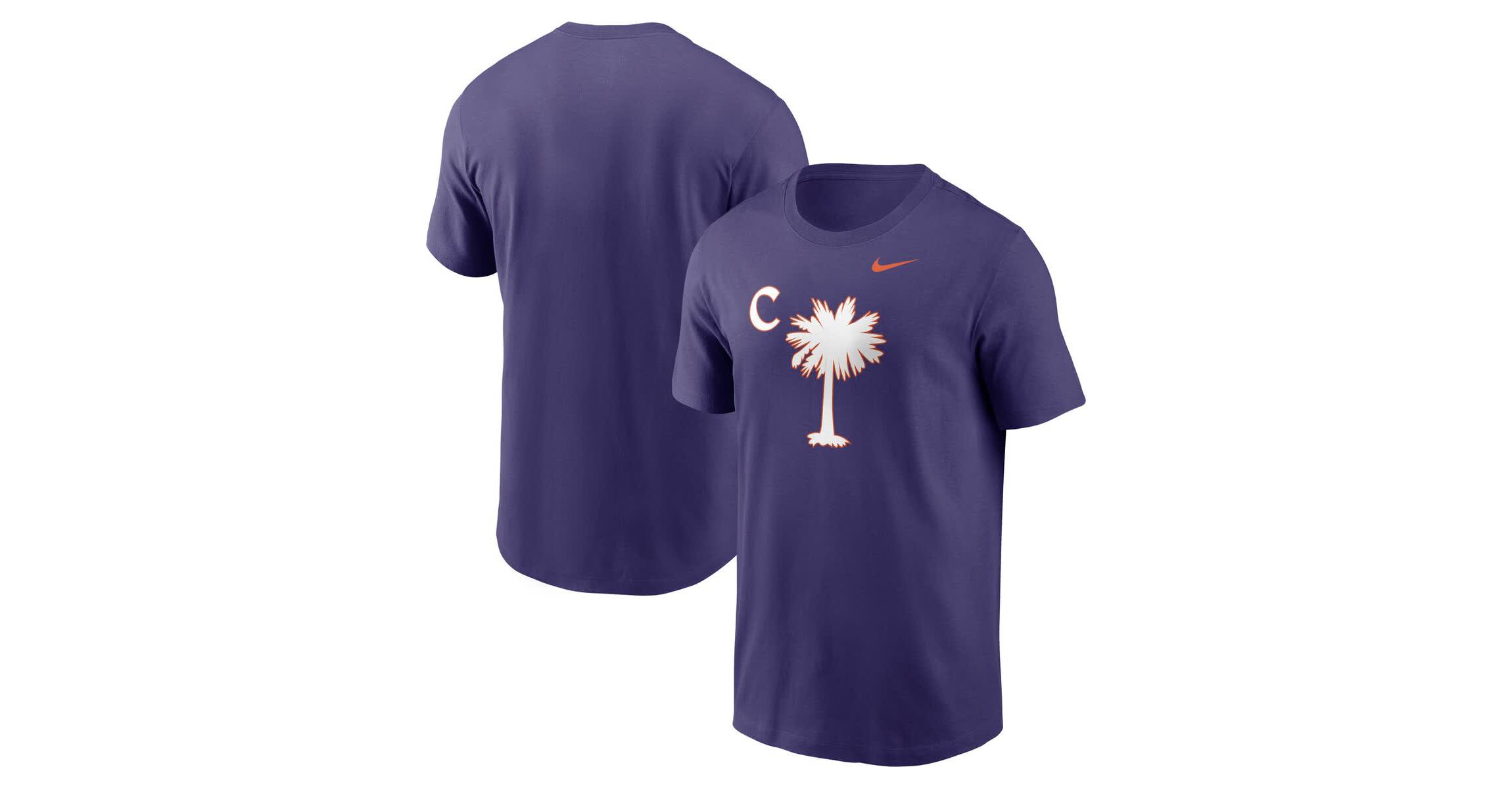 NCAA Nike Clemson Tigers Palmetto C T-Shirt