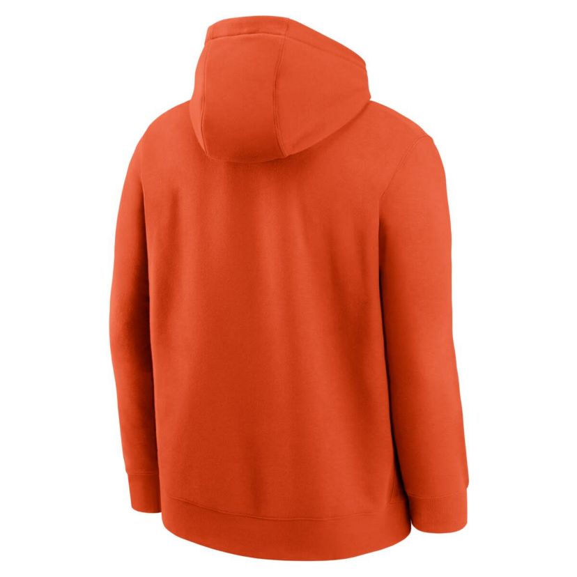 NCAA Nike Clemson Tigers Palmetto C Club Fleece Pullover Hoodie
