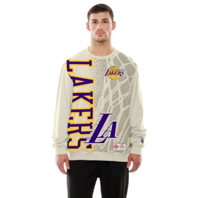 New Era Men's NBA Los Angeles Lakers 2025/26 City Edition Sweatshirt, Tan, 2XL
