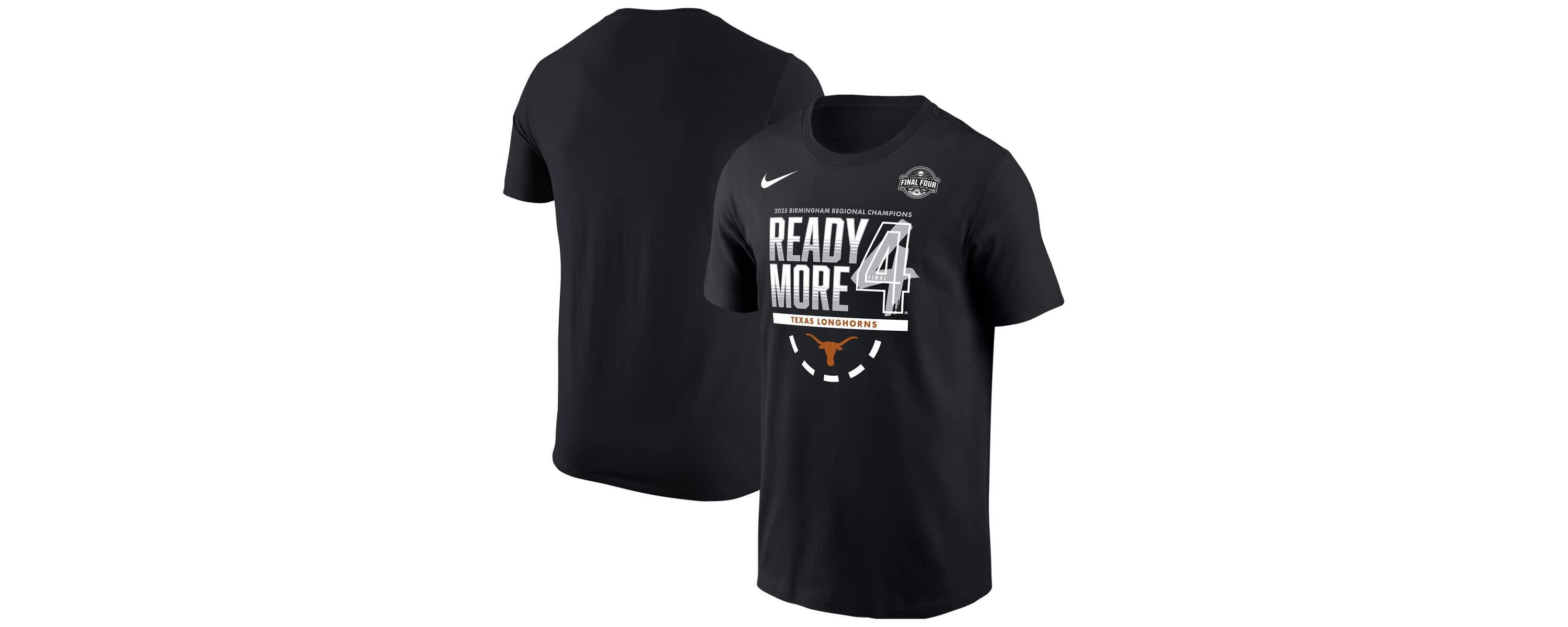 NCAA Nike Texas Longhorns 2025 NCAA Basketball Tournament March Madness Final Four Regional s Locker Room T-Shirt