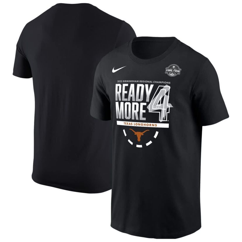 NCAA Nike Texas Longhorns 2025 NCAA Basketball Tournament March Madness Final Four Regional s Locker Room T-Shirt