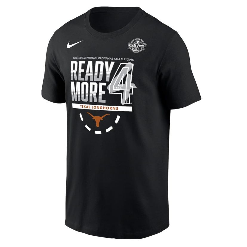NCAA Nike Texas Longhorns 2025 NCAA Basketball Tournament March Madness Final Four Regional s Locker Room T-Shirt