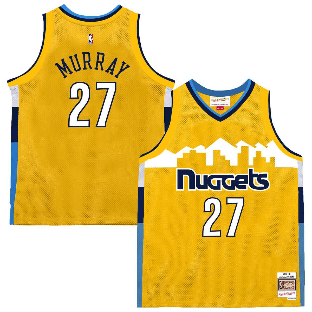 NBA Jamal Murray Denver Nuggets 2017-18 Swingman Jersey