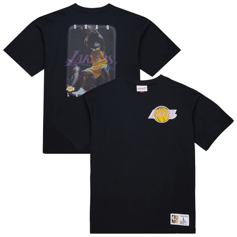 NBA Shaquille ONeal Los Angeles Lakers Hardwood Classics NBA Legends T-Shirt