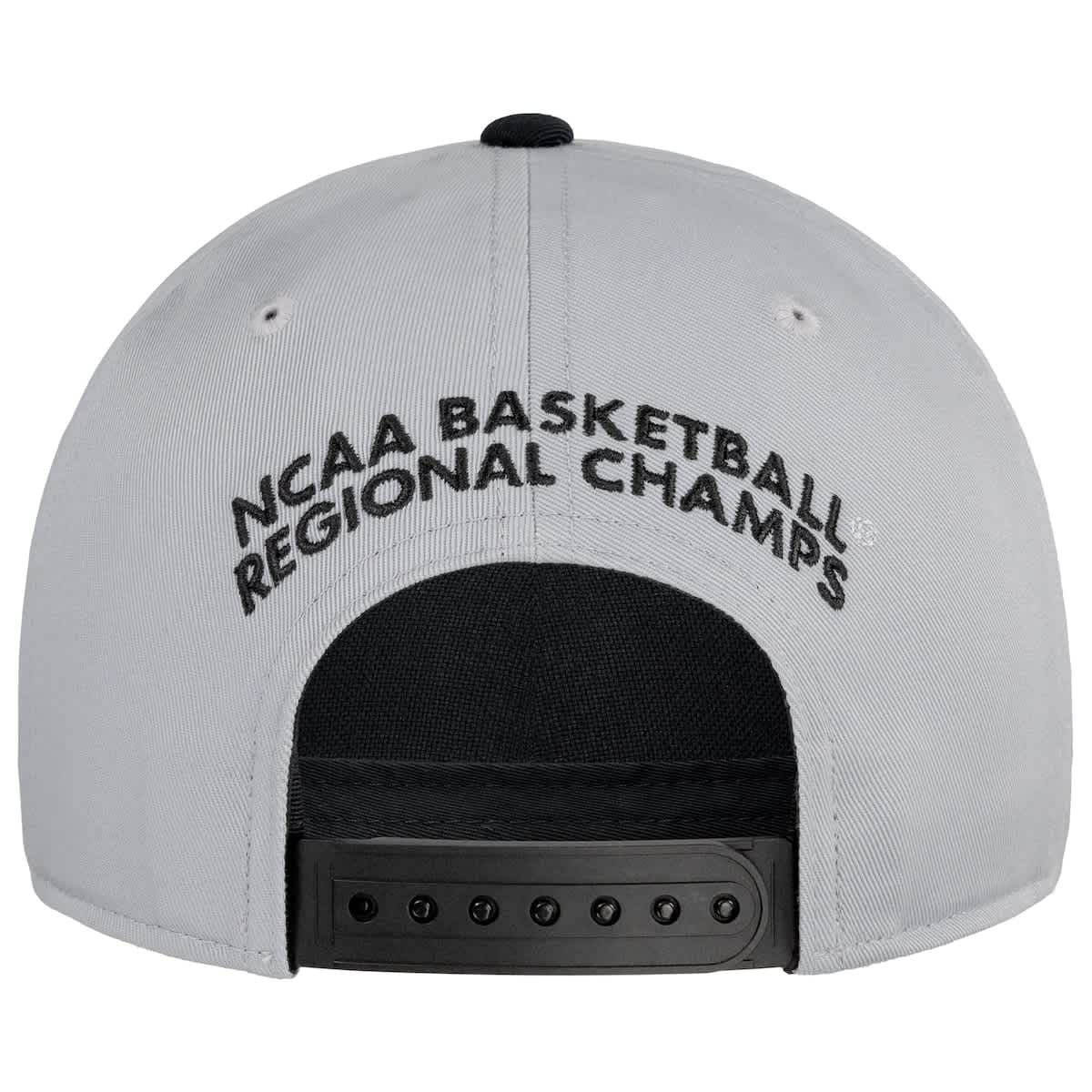 Duke Blue Devils NCAA Nike Black/Gray Duke Devils 2025 NCAA Basketball Tournament March Madness Final Four Regional s Locker Room Adjustable Hat