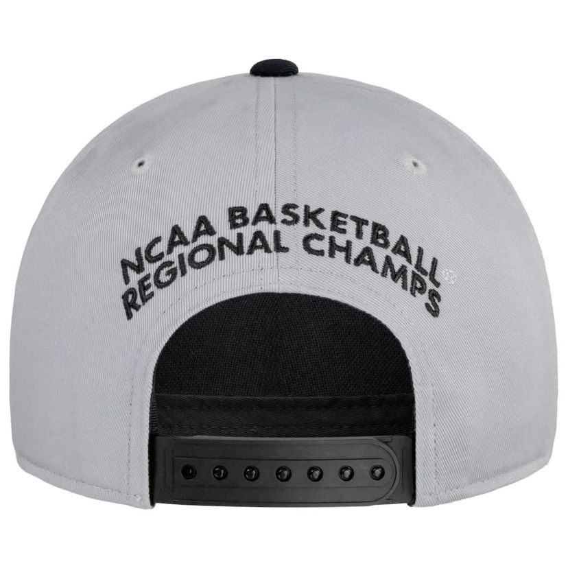 Duke Blue Devils NCAA Nike Black/Gray Duke Devils 2025 NCAA Basketball Tournament March Madness Final Four Regional s Locker Room Adjustable Hat