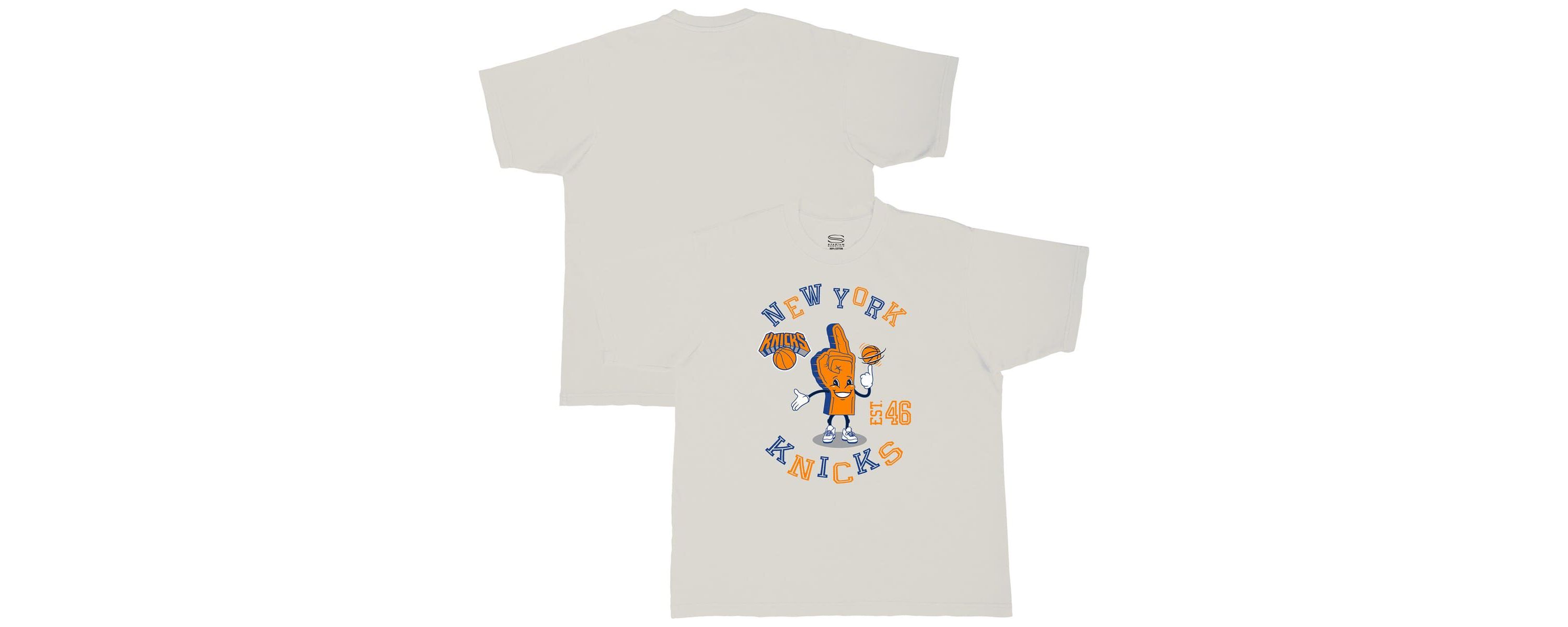 NBA New York Knicks Number One Oversized T-Shirt