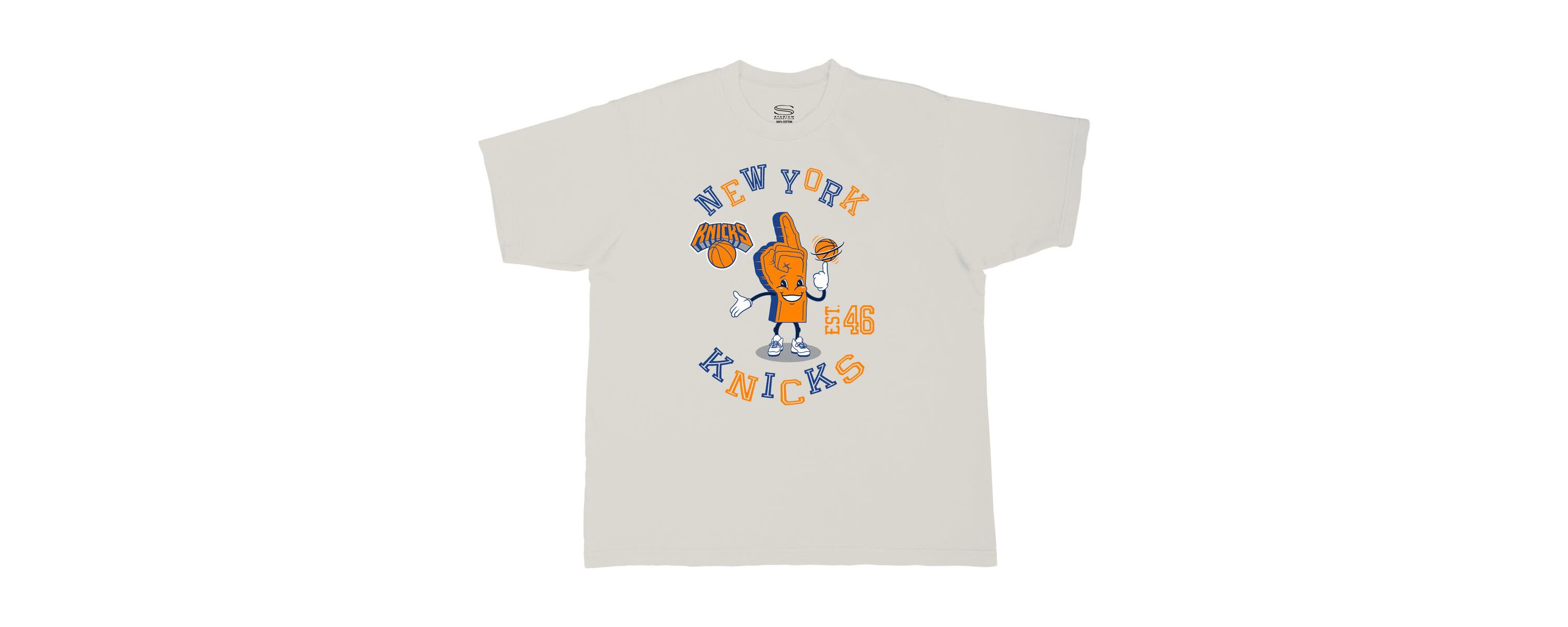 NBA New York Knicks Number One Oversized T-Shirt