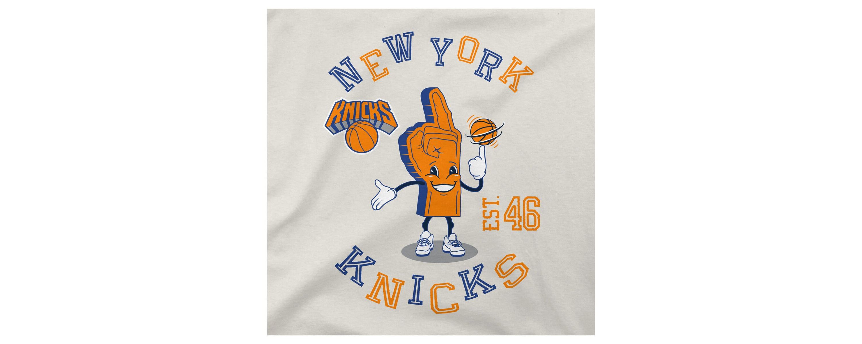 NBA New York Knicks Number One Oversized T-Shirt