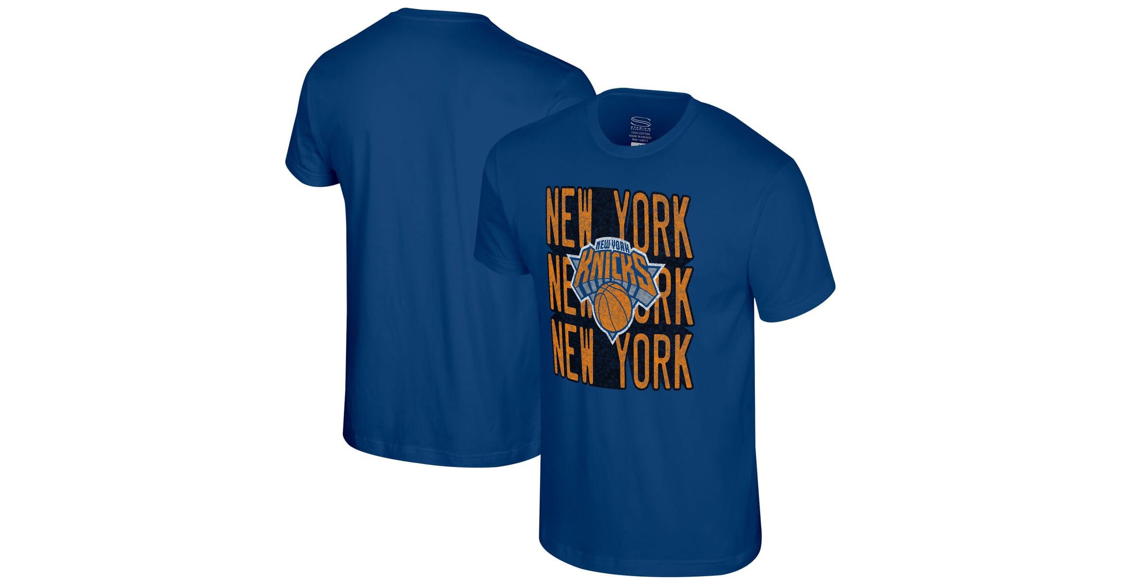 NBA Unisex New York Knicks Step Up T-Shirt