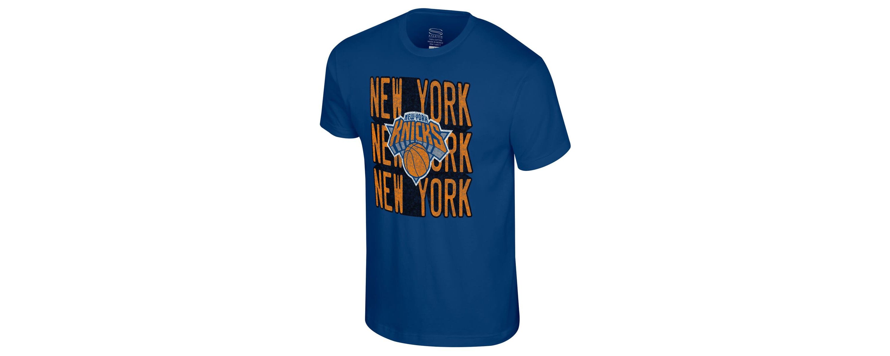NBA Unisex New York Knicks Step Up T-Shirt