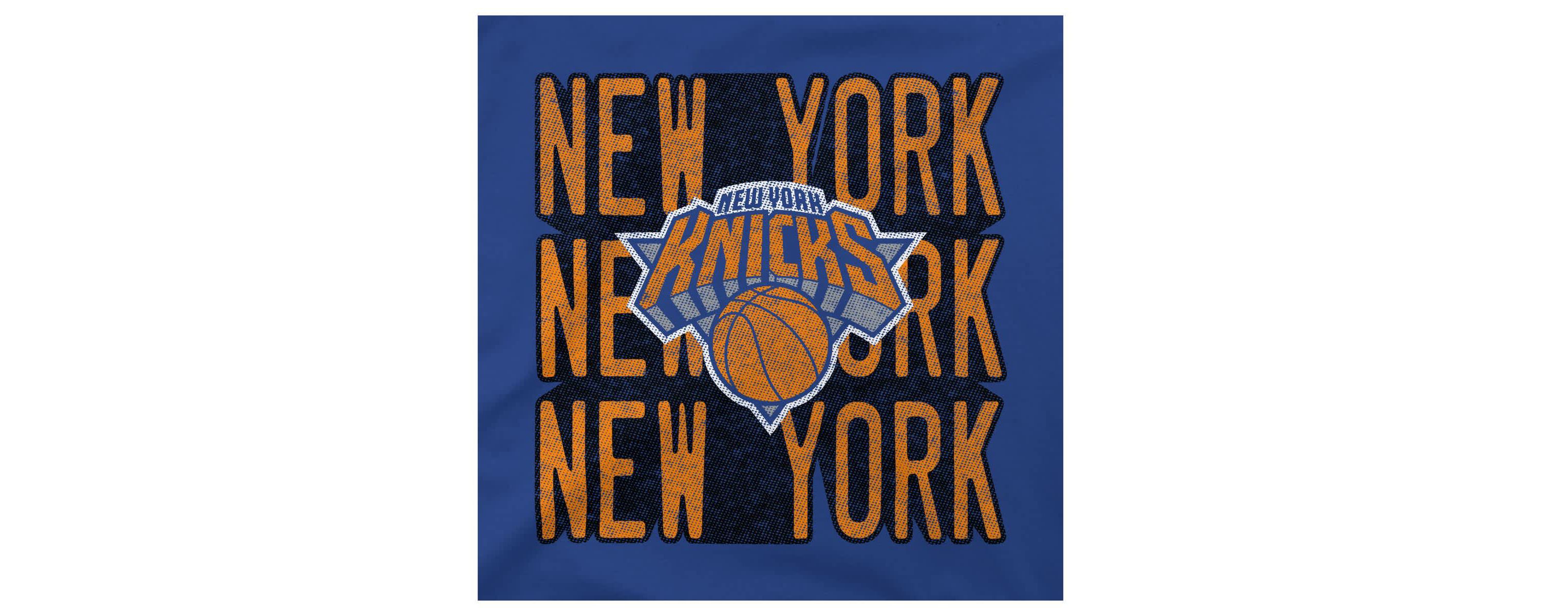 NBA Unisex New York Knicks Step Up T-Shirt
