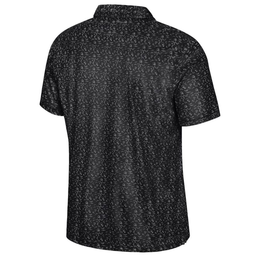 NCAA Iowa Hawkeyes Football Print Polo