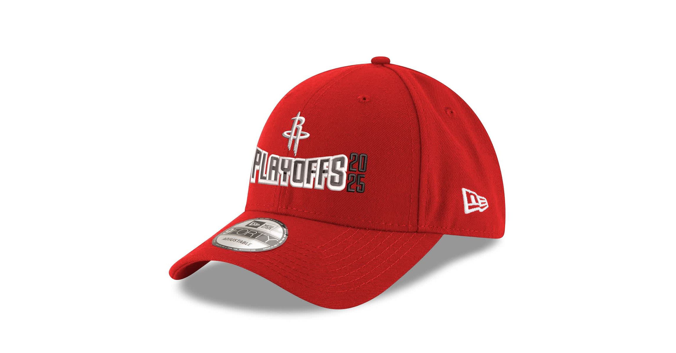 NBA Houston Rockets 2025 NBA Playoffs 9FORTY Adjustable Hat
