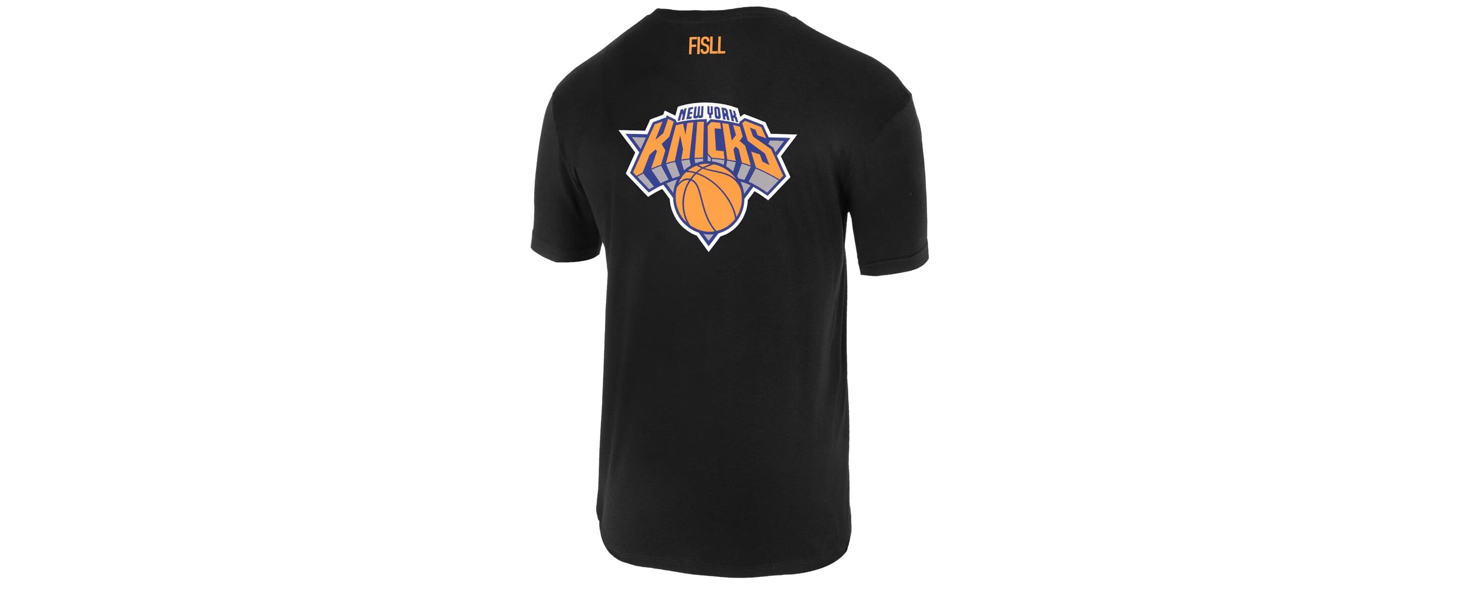 NBA Unisex New York Knicks Oversize Logo T-Shirt