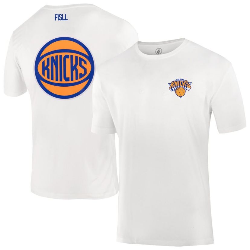 NBA Unisex New York Knicks Burst Logo T-Shirt