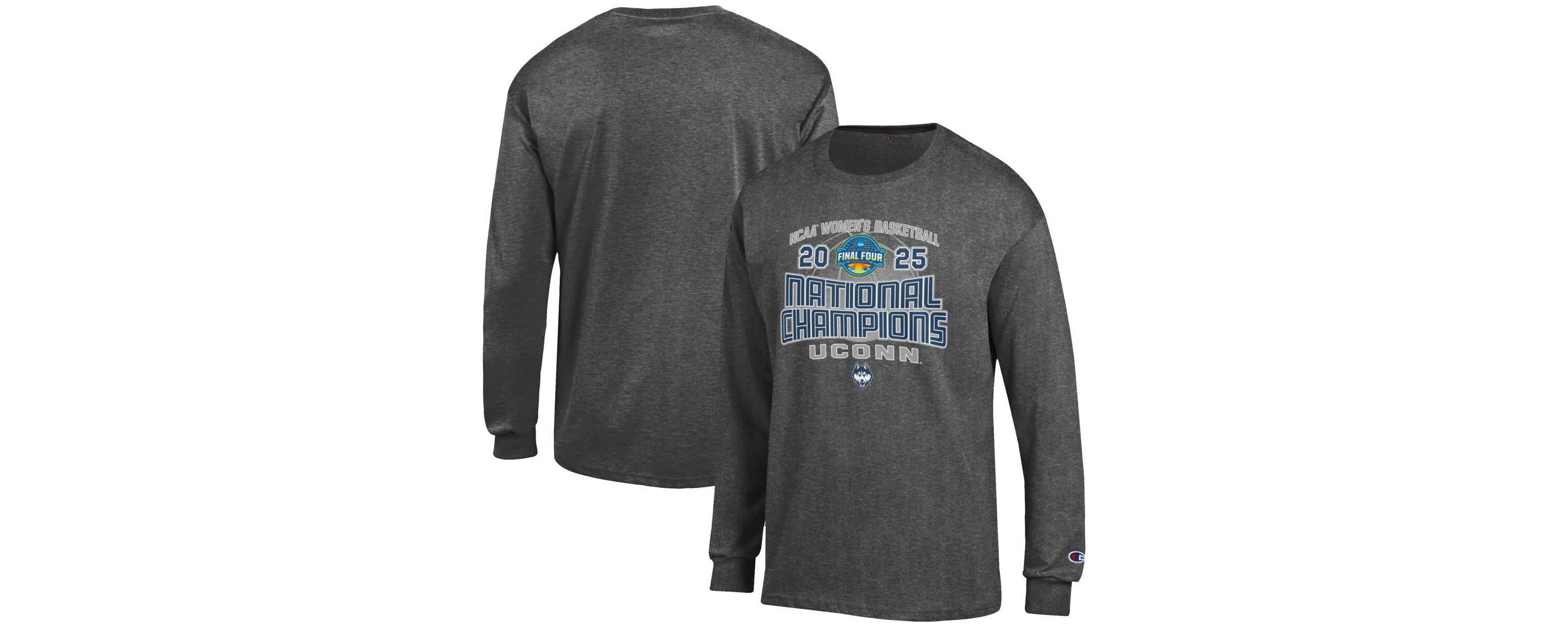 Connecticut Huskies NCAA UConn Huskies 2025 NCAA Basketball National s Jersey Long Sleeve T-Shirt