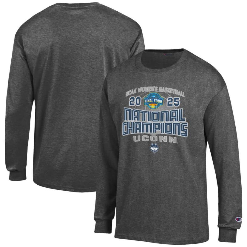 Connecticut Huskies NCAA UConn Huskies 2025 NCAA Basketball National s Jersey Long Sleeve T-Shirt