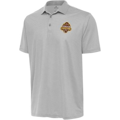 Antigua Mens NCAA Western Michigan Broncos 2025 NCAA Frozen Four Ice Hockey National s Rings Polo