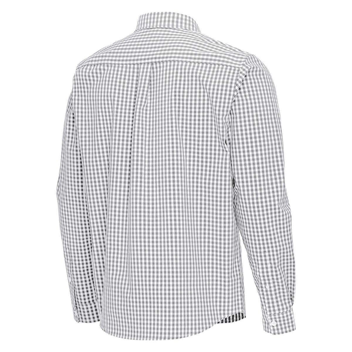 NCAA Ohio State Buckeyes Ellis Woven Tri-Blend Long Sleeve Button-Down Shirt