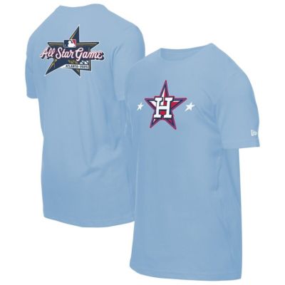 New Era Mens MLB Light Houston Astros 2025 MLB AllStar Game Workout TShirt